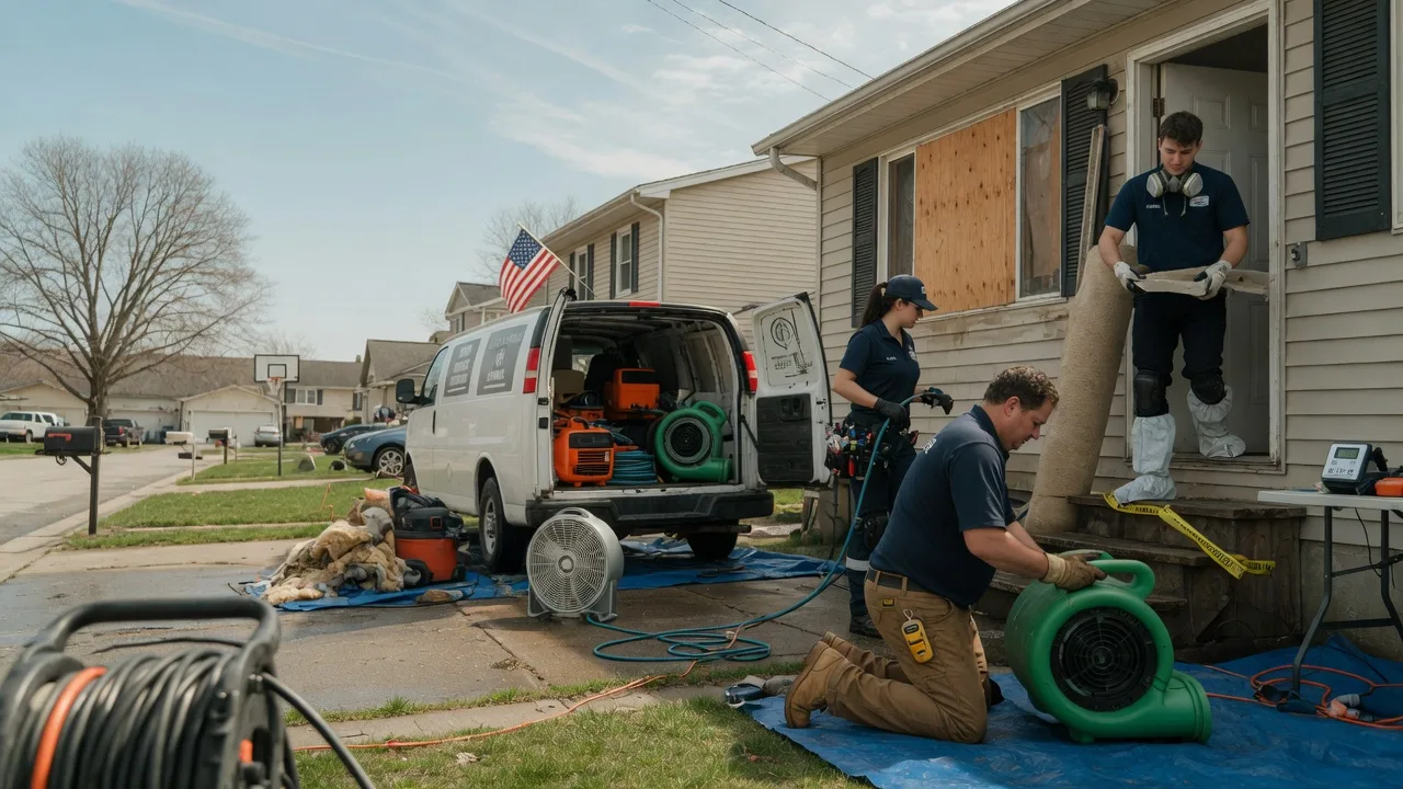 Water Damage Restoration in Hewitt, MN near me